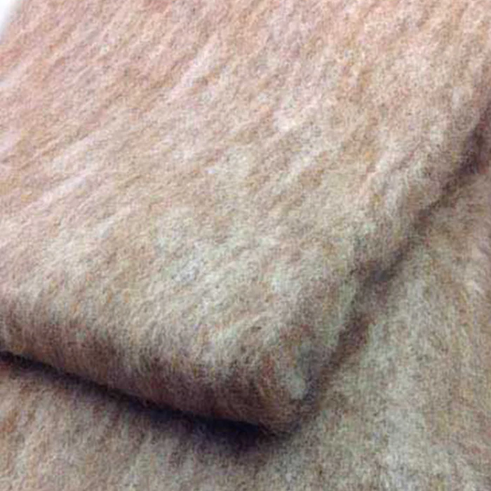 Alpaca Brushed Check Throw - Image 5