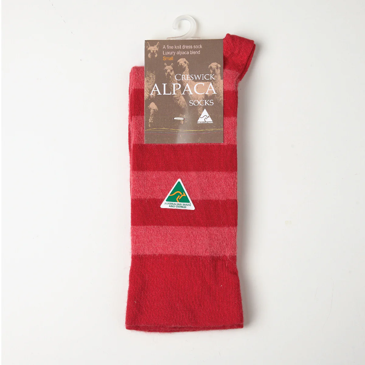 Alpaca Merino Stripe Dress Socks - Image 13
