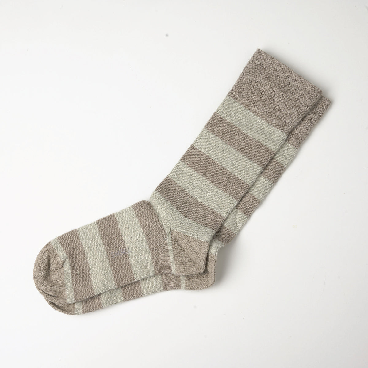 Alpaca Merino Stripe Dress Socks - Image 4