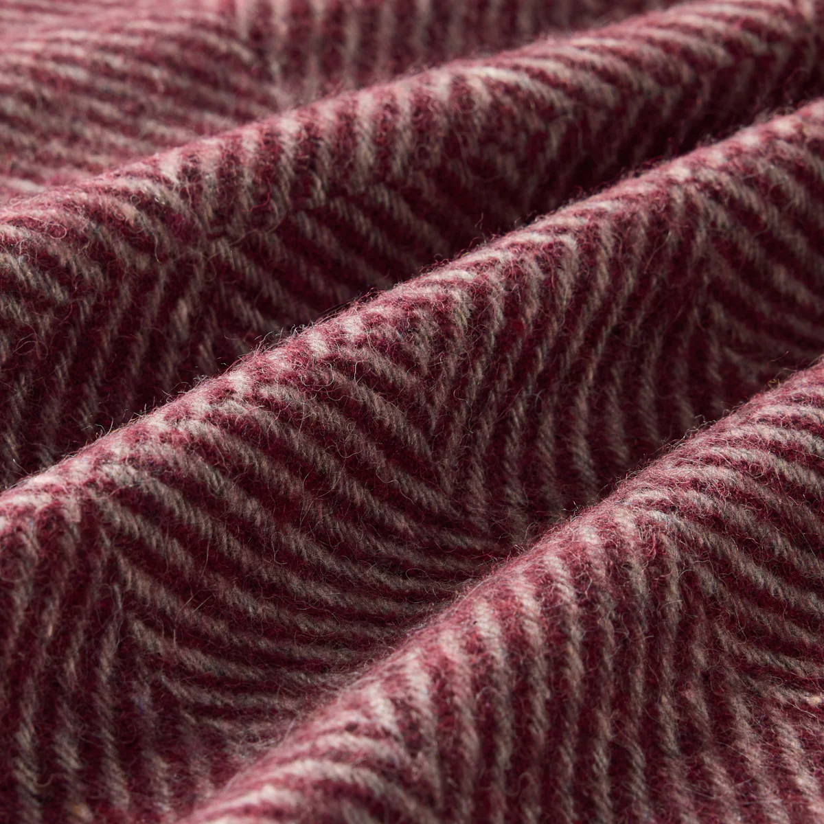Alpaca Wool Throw Fringe Check - Image 19