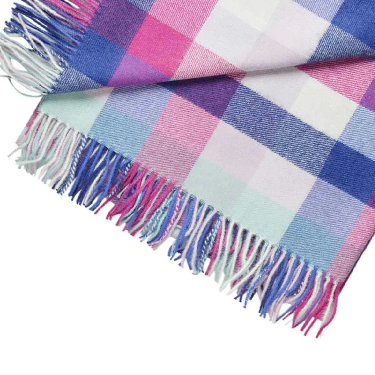 Baby Alpaca Throw Check - Image 19