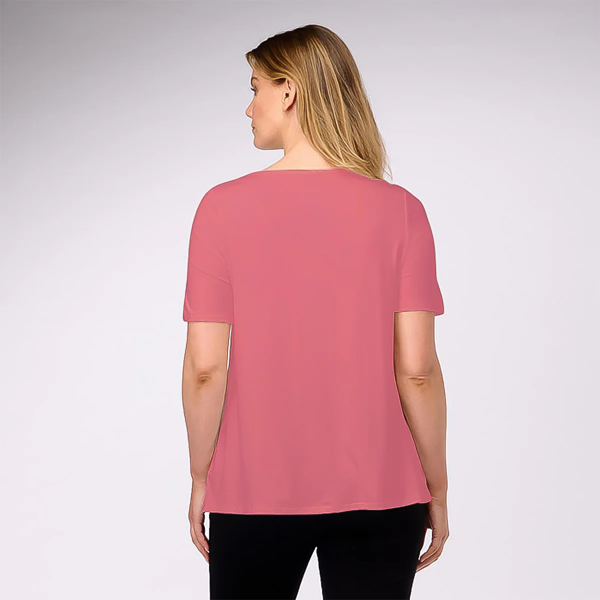 Bamboo Crew Neck Short Sleeve Tee Shirt - Image 15