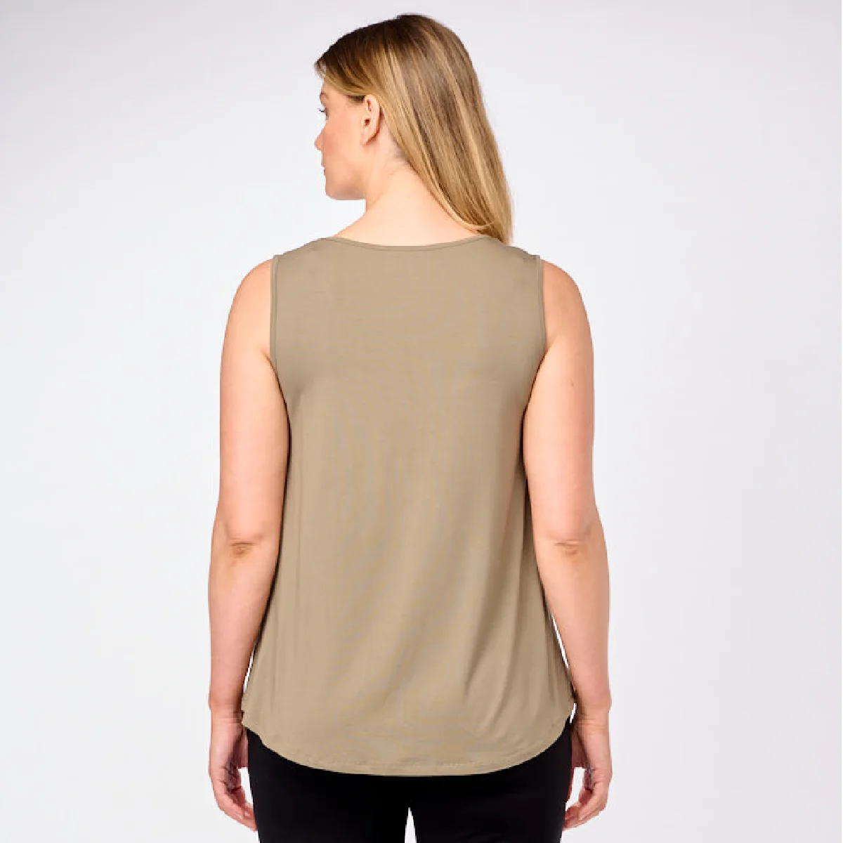 Bamboo Crew Neck Tank Top - Image 10