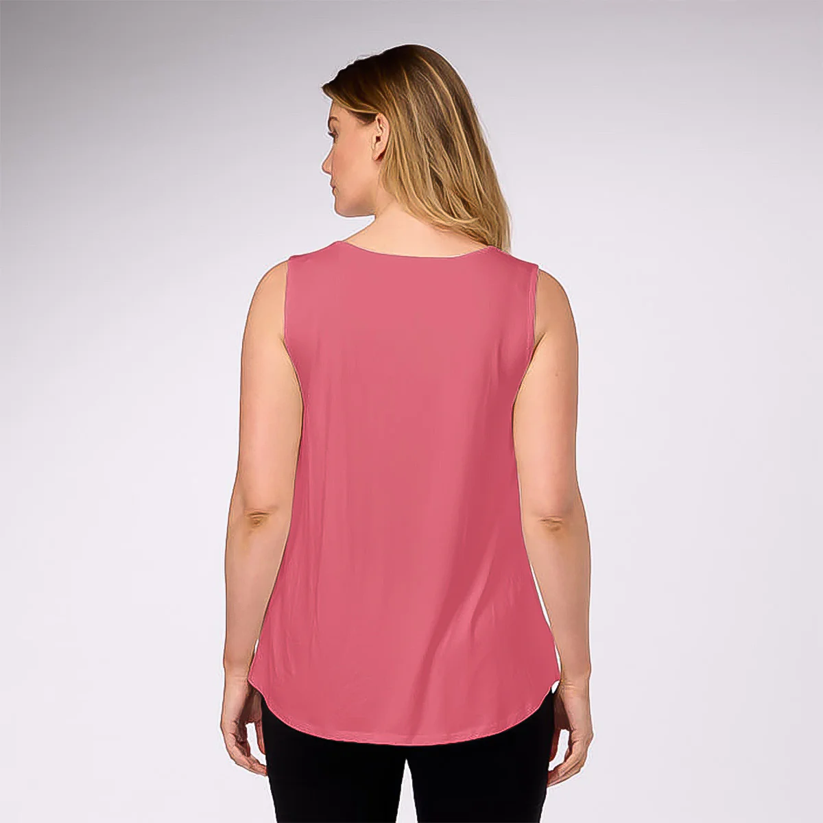 Bamboo Crew Neck Tank Top - Image 12