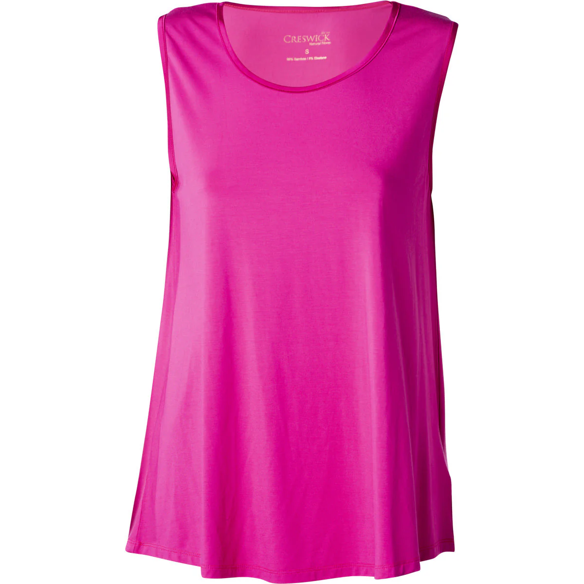 Bamboo Crew Neck Tank Top - Image 18