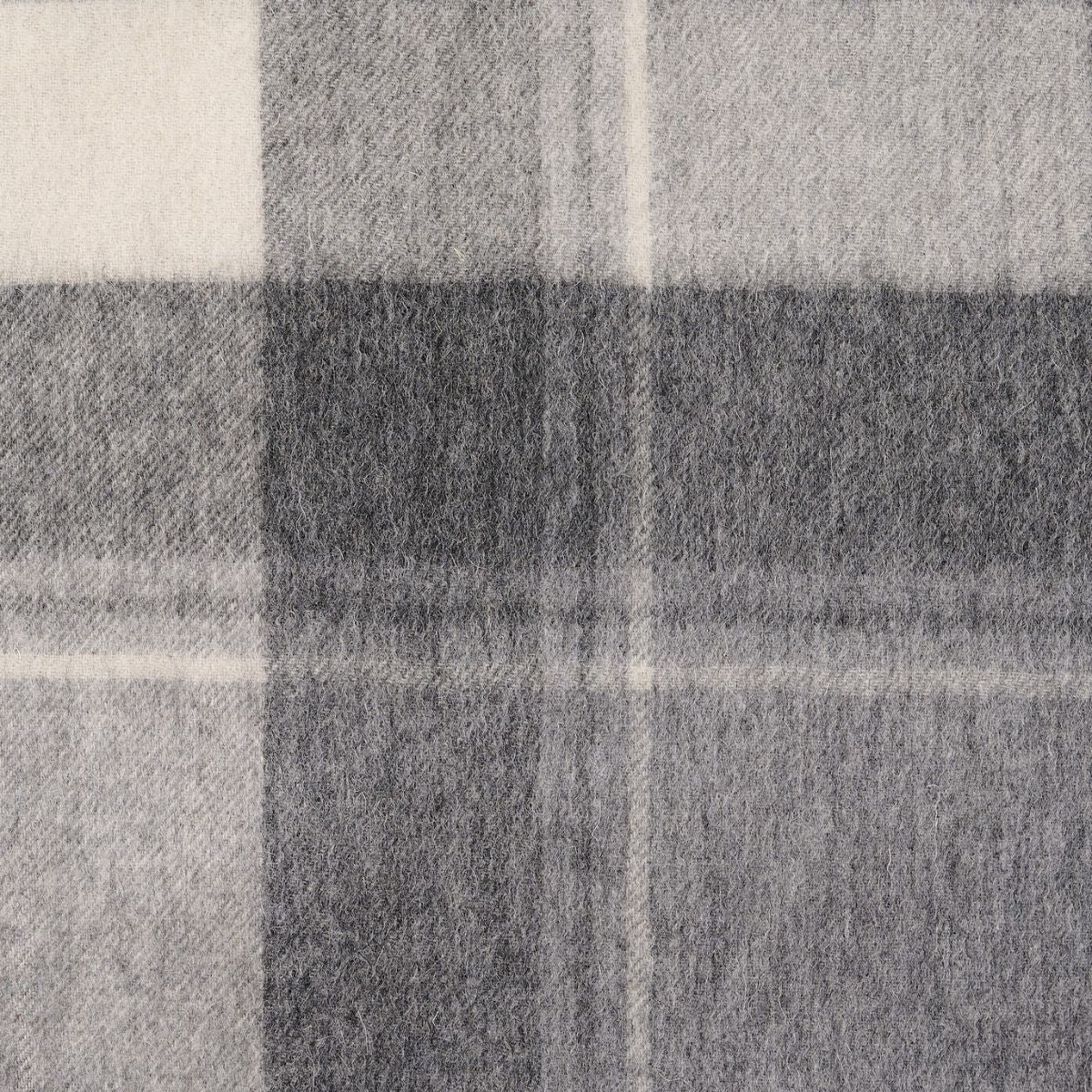Cashmere Wool Check Scarf - Image 69