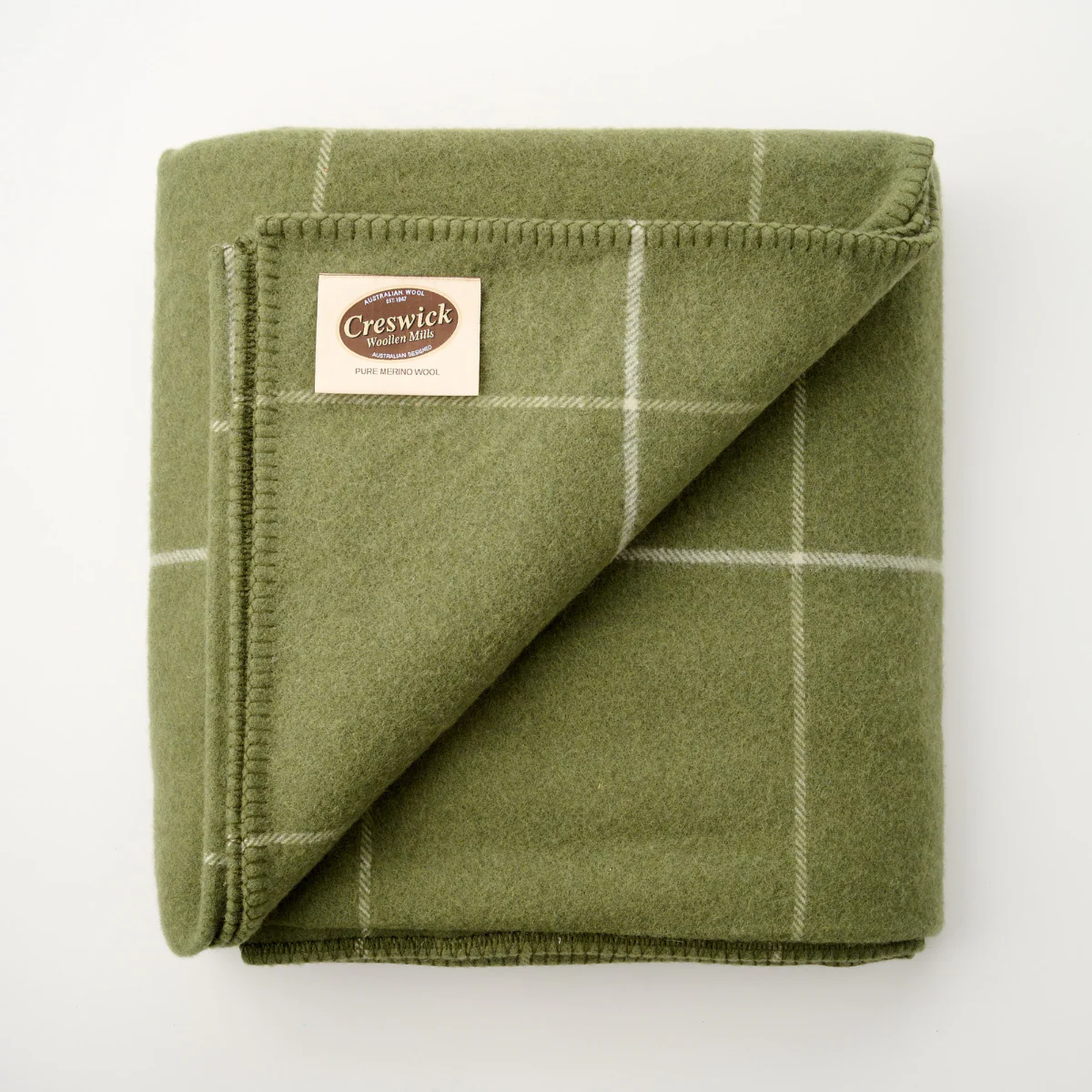 Fine Merino Wool Blanket Check - Image 13