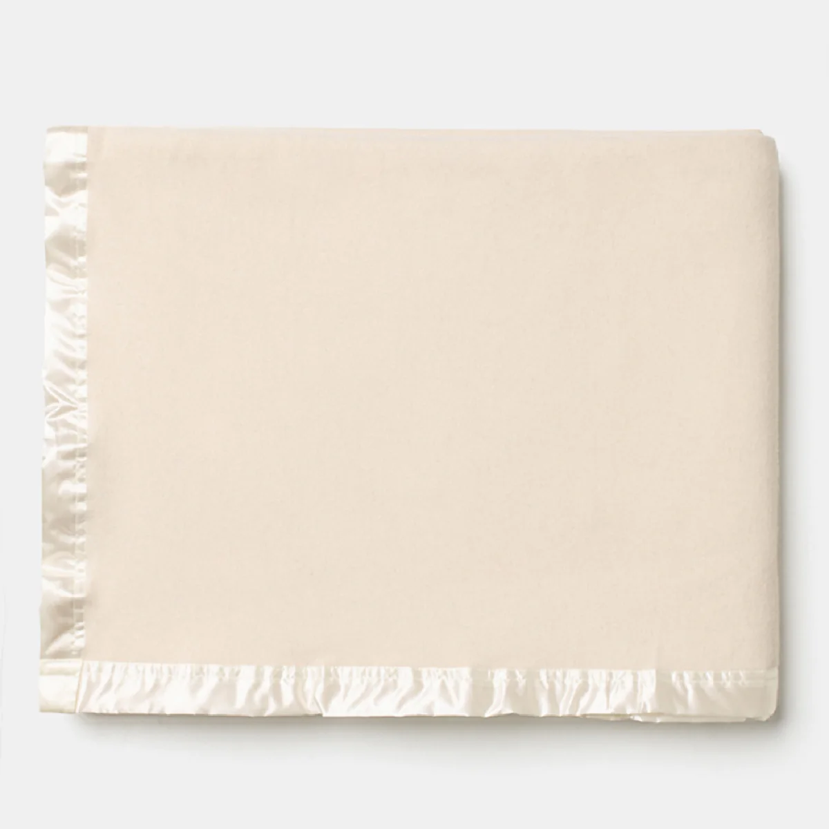 Fine Merino Wool Blanket Satin - Image 3