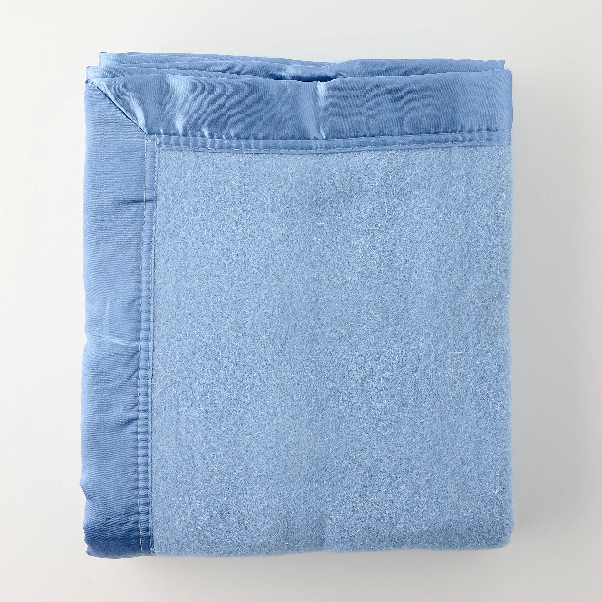 Fine Merino Wool Baby Blanket Satin B - Image 8