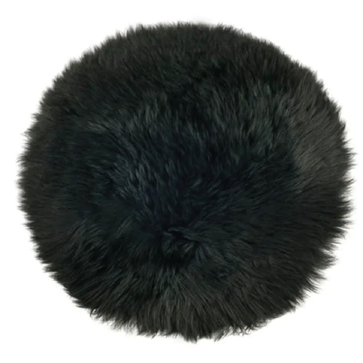 Longwool Sheepskin Chair Cushion Circle - Image 3