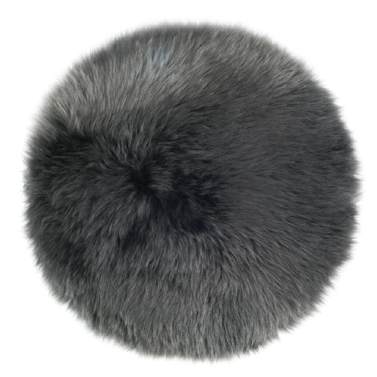 Longwool Sheepskin Chair Cushion Circle - Image 4