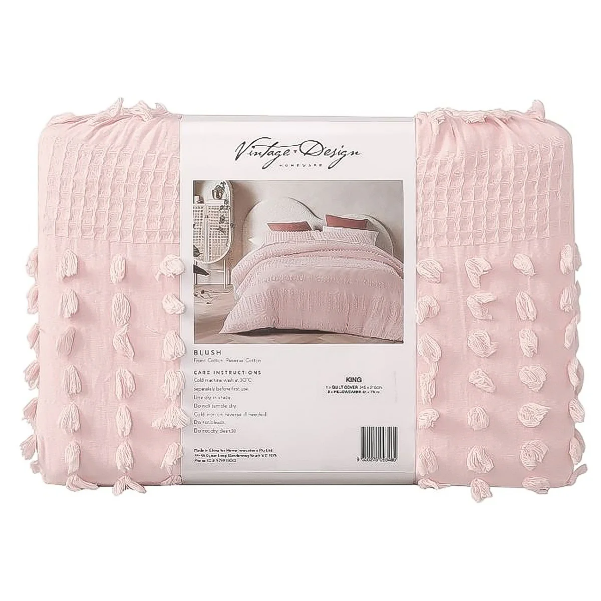 Luca Cotton Quilt Cover Set - Image 3