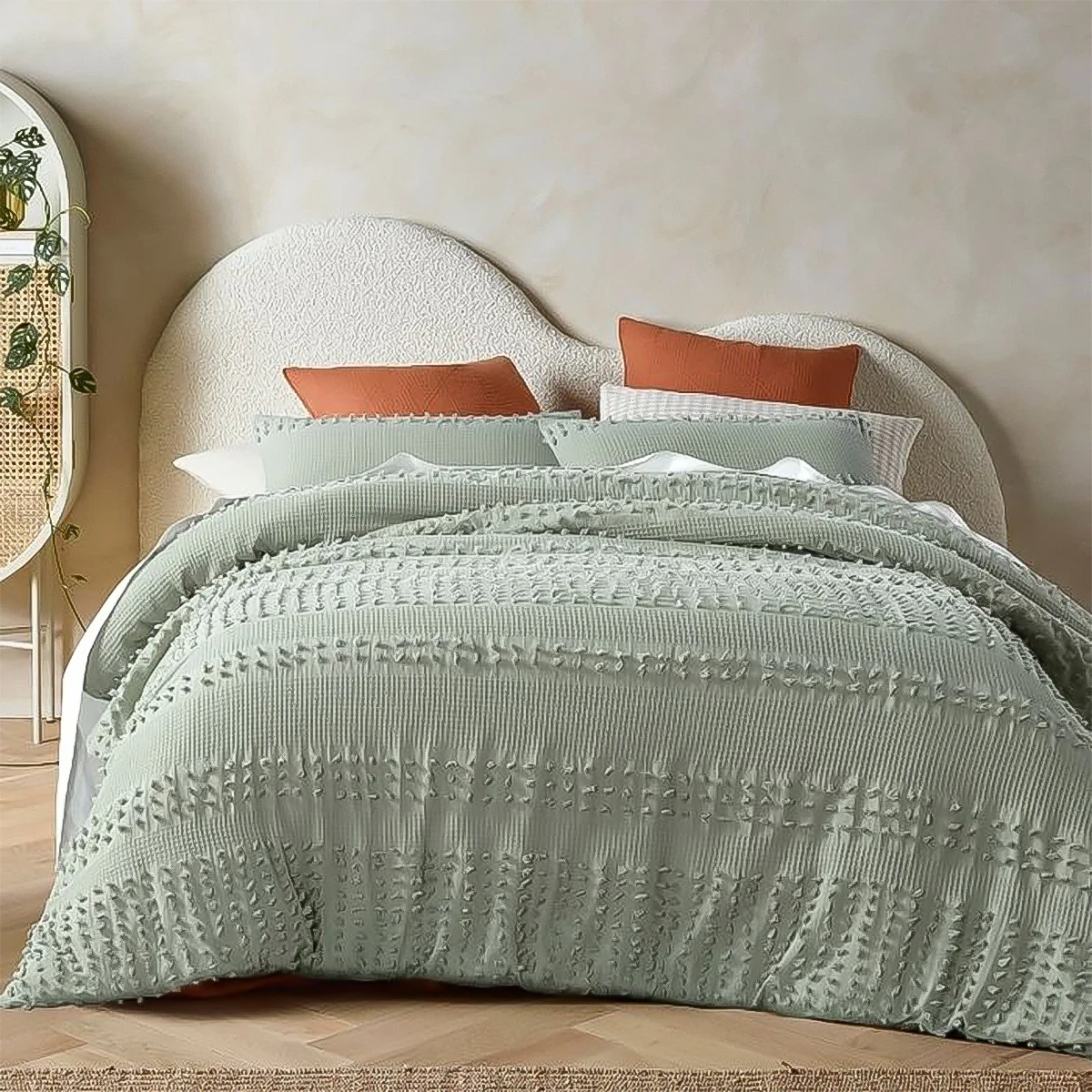 Luca Cotton Quilt Cover Set - Image 4