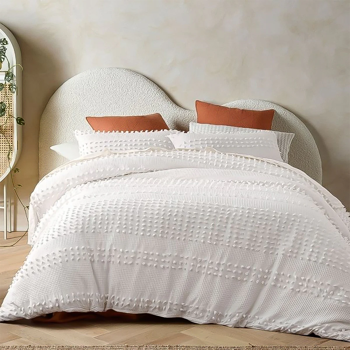 Luca Cotton Quilt Cover Set - Image 7