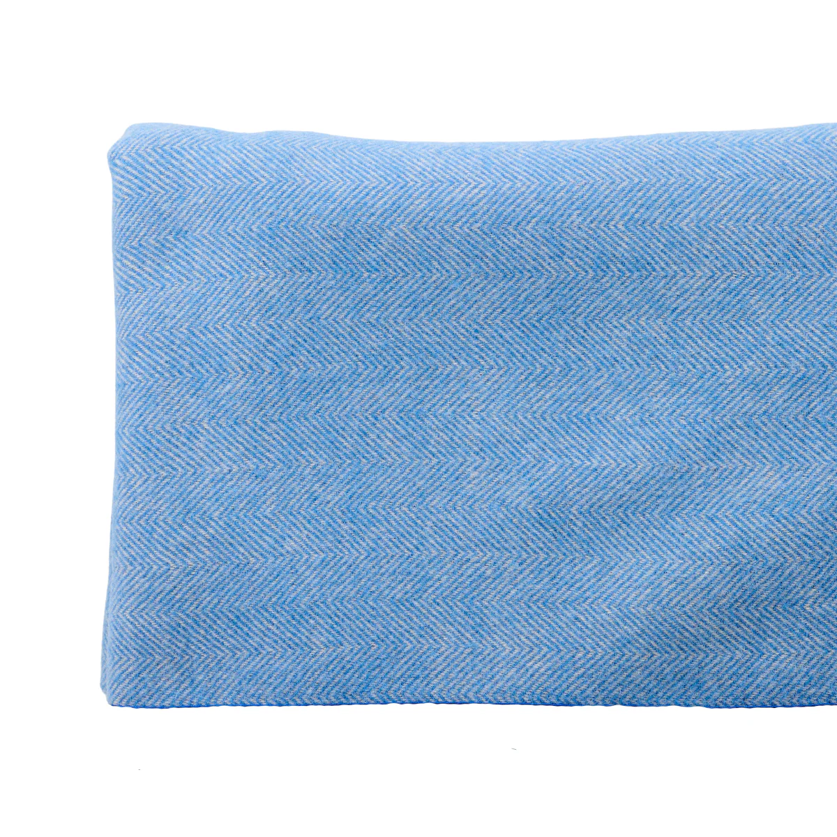 Wool Alpaca Stitch Baby Blanket Herringbone - Image 3